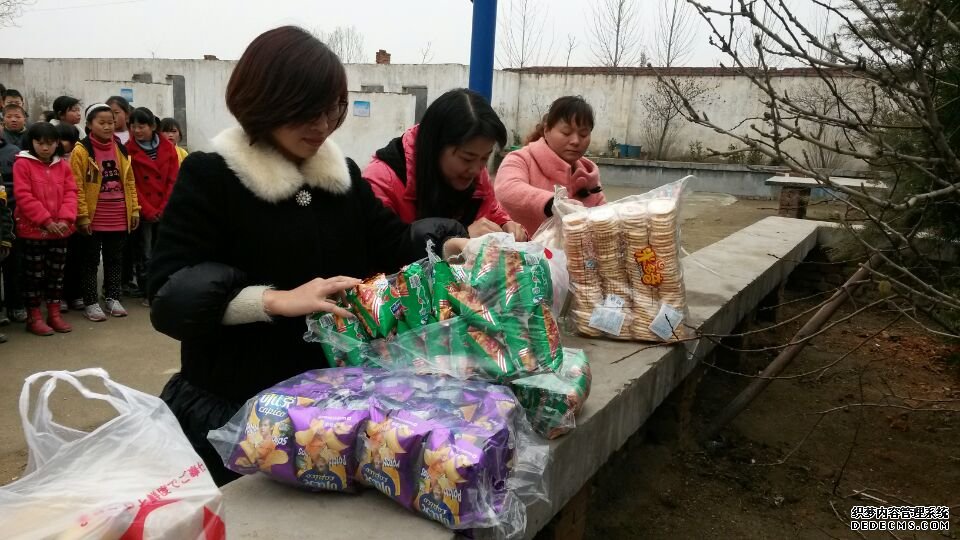 第五次走访了登封市晋爻希望小学